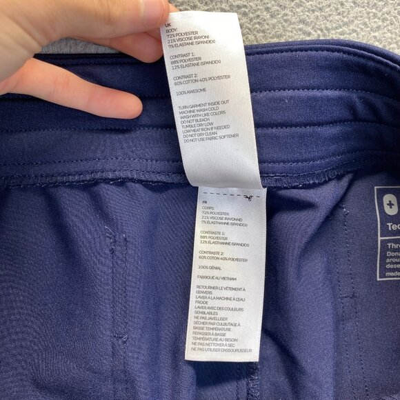 Figs Pants Womens XL/P Blue Scrub Bottom Zamora Jogger Nurse Workwear,Pockets - Picture 8 of 16